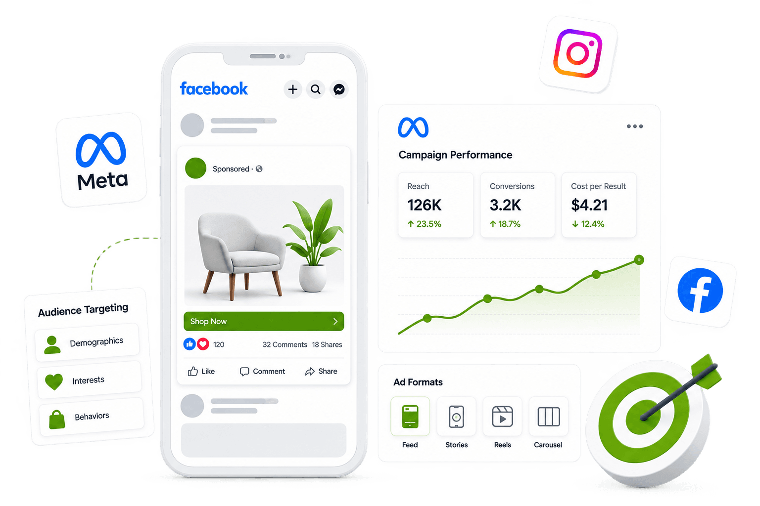 Meta Ads Illustration