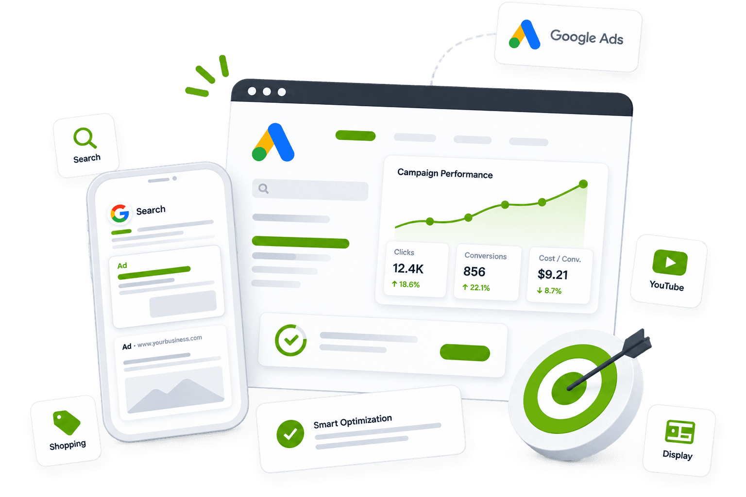 Google Ads Illustration