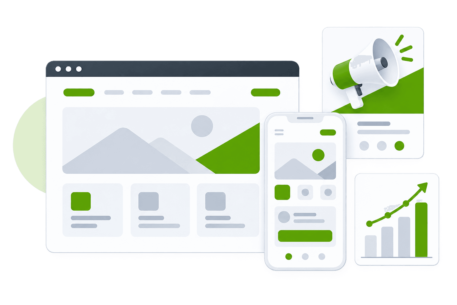 Digital Marketing Illustration
